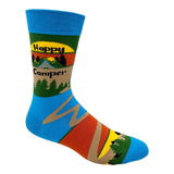 HAPPY CAMPERMEN’S SOCKS FABDAZ BRAND - Novelty Socks And Slippers