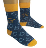 PER MY LAST EMAIL Adult Unisex MIDDLE FINGER Socks FUNATIC Brand - Novelty Socks And Slippers