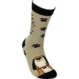 MY DOG IS MY FAVORITE PAIN IN THE ASS Adult Unisex Socks PRIMITIVES BY KATHY Brand