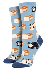CAT LOAF Ladies CAT Socks SOCKSMITH Brand