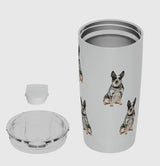 AUSTRALIAN CATTLE Dog Stainless Steel Ultimate 20 Oz. Hot & Cold Tumbler - Novelty Socks And Slippers