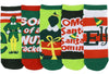 ELF THE MOVIE LADIES 5 Pair Of CHRISTMAS NO SHOW SOCKS SON OF A NUTCRACKER Bioworld Brand - Novelty Socks And Slippers