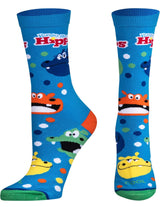 HASBRO HUNGRY HUNGRY HIPPOS Board Game Unisex Socks COOL SOCKS Brand - Novelty Socks And Slippers
