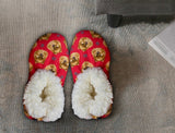 POMERANIAN Dog Ladies Non-Slip Slippers COMFIES BRAND By E&S Pets - Novelty Socks And Slippers