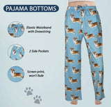 COMFIES UNISEX WELSH CORGI PAJAMA BOTTOMS E&S PETS (CHOOSE SIZE) - Novelty Socks And Slippers
