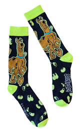SCOOBY-DOO Men’s HALLOWEEN Socks WITH SCARY EYES - Novelty Socks And Slippers