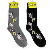 CHINESE FOOD Men's 2 Pair Of Socks FORTUNE COOKIES, TAKE OUT BOX FOOZYS Brand