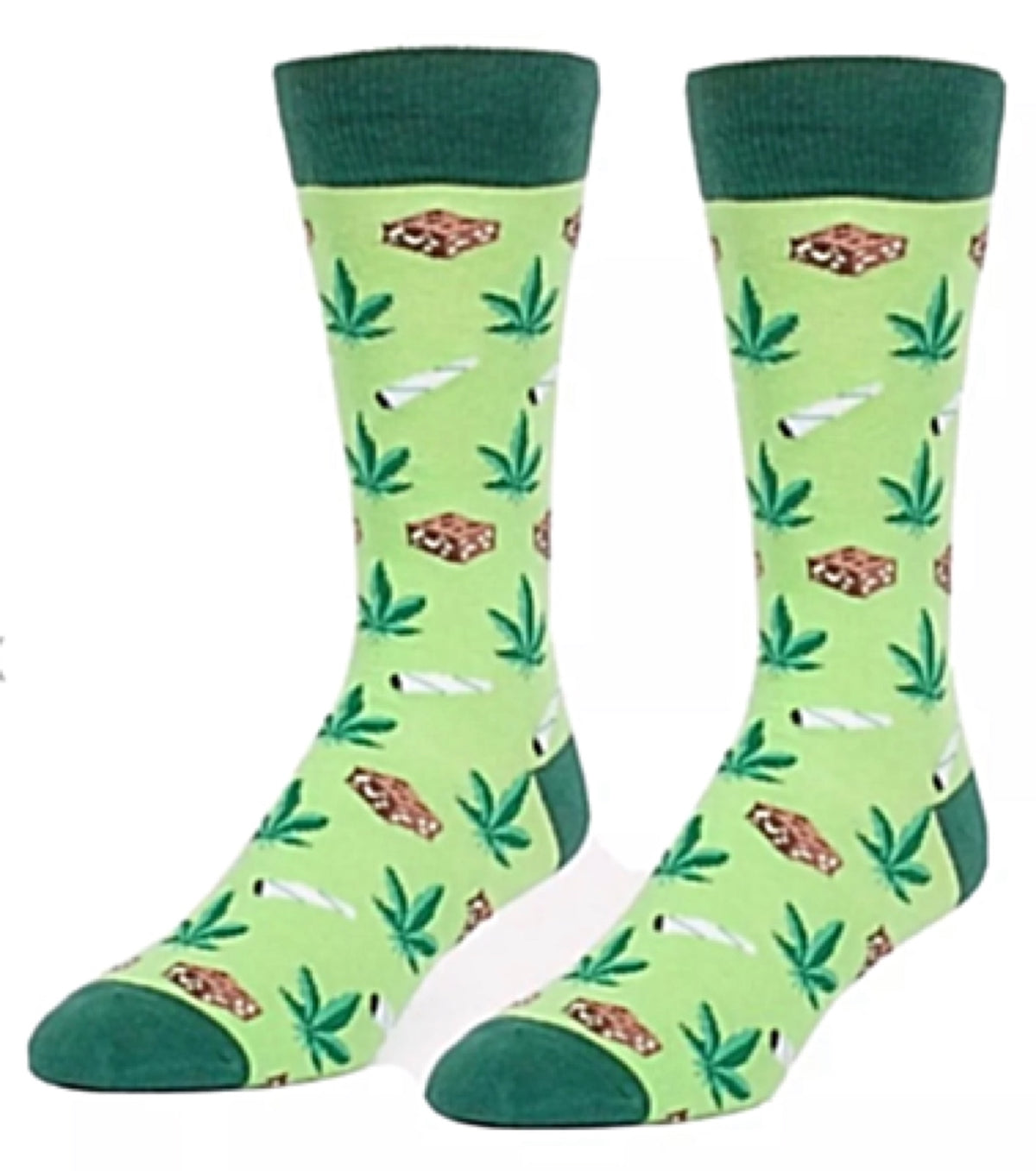 HEADLINE BRAND UNISEX POT BROWNIES SOCKS - Novelty Socks for Less