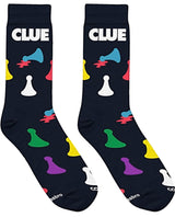 HASBRO GAME OF CLUE Unisex Socks COOL SOCKS Brand - Novelty Socks for Less