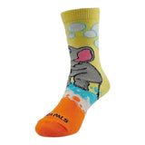 ELEPHANT BUBBLES Unisex Kids Socks Kids Age 3-5 Shoe Size 7-12 SOCK PANDA Brand - Novelty Socks And Slippers