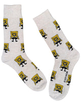 SPONGEBOB SQUAREPANTS Men's Socks Nickelodeon Choose From 40+ Styles