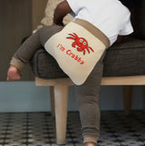 BOOGIE TIGHTS Unisex Baby ‘I’M CRABBY’ By Piero Liventi Size 12-24 Months - Novelty Socks And Slippers