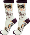 CALICO Cat Adult Unisex Socks By E&S Pets Choose Style