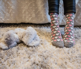 MeMoi Brand Ladies BEST MOM EVER Socks HEARTS ALL OVER - Novelty Socks And Slippers