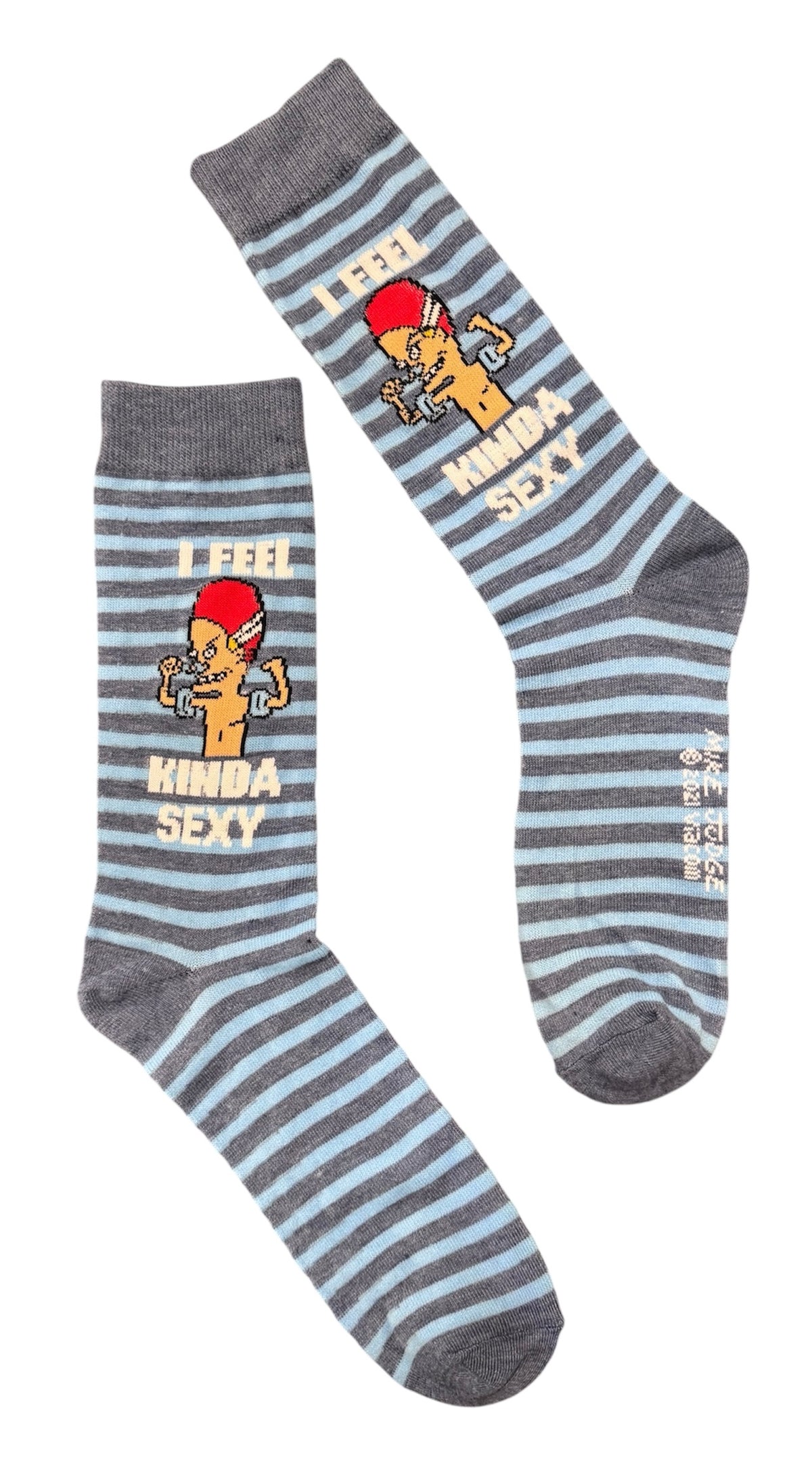 BEAVIS AND BUTT-HEAD MEN’S Socks ‘I FEEL KINDA SEXY' - Novelty Socks And Slippers