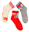 CHUCKY The Movie Ladies 3 Pair Of Socks ‘WANNA PLAY’ BIOWORLD Brand With Dripping Blood