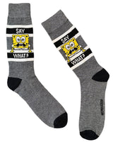SPONGEBOB SQUAREPANTS Men's Socks Nickelodeon Choose From 40+ Styles