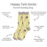 FRENCH BULLDOG Adult Unisex Socks By E&S Pets Choose Style