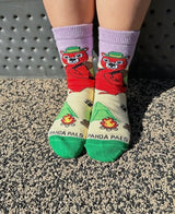 HIKING BEAR Unisex Kids Socks Kids Age 3-5 Shoe Size 7-12 SOCK PANDA Brand - Novelty Socks And Slippers