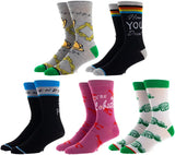 FRIENDS TV SHOW Men’s 5 Pair Socks Gift Set ‘YOU’RE MY LOBSTER’ BIOWORLD Brand
