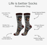 ROTTWEILER Dog Adult Unisex Socks By E&S Pets Choose Style