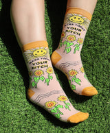 GROOVY THINGS Brand Ladies MAKE TODAY YOUR BITCH Socks - Novelty Socks And Slippers