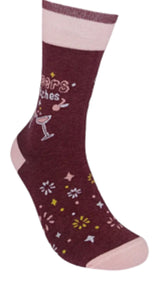 FUNATIC Brand Unisex CHEERS BITCHES Socks - Novelty Socks for Less