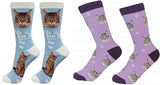 MAINE COON Cat Unisex Socks By E&S Pets CHOOSE SOCK DADDY, LIFE IS BETTER - Novelty Socks for Less