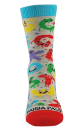ALPHABET Colorful Letters Unisex Kids Socks Age 3-5 SOCK PANDA Brand - Novelty Socks And Slippers