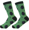 BLACK POODLE Adult Unisex Socks SOCK DADDY Brand By E&S Pets - Novelty Socks And Slippers