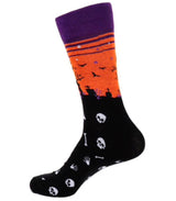 Halloween Men's Crew Socks Parquet Brand (CHOOSE FROM 15+ STYLES)