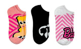 BARBIE DOLL Ladies 3 Pair Of No Show Socks - Novelty Socks And Slippers
