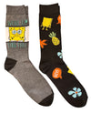 SPONGEBOB SQUAREPANTS Men’s 2 Pair Of Socks ‘WOKE UP LIKE THIS’
