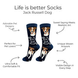 JACK RUSSELL Dog Adult Unisex Socks By E&S Pets Choose Style