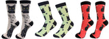 BLACK CAT Unisex Socks By E&S Pets CHOOSE SOCK DADDY, HAPPY TAILS, LIFE IS BETTER - Novelty Socks for Less