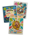 SILLY SAYINGS Set Of 3 Swedish Dishcloths Happier Than A Seagull With A French Fry