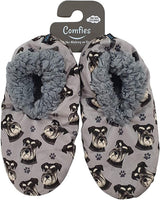 SCHNAUZER Dog Ladies Non-Slip Slippers COMFIES BRAND By E&S Pets