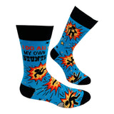 I DO ALL MY OWN STUNTS Men’s Socks Fabdaz Brand