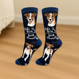 JACK RUSSELL Dog Adult Unisex Socks By E&S Pets Choose Style