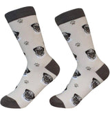 PUG DOG Adult Unisex Socks By E&S Pets Choose Style
