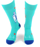 PARQUET Brand Unisex HEALTHCARE DOCTOR NURSE Socks ‘MODERN DAY HEROES’ (CHOOSE SIZE) - Novelty Socks And Slippers