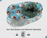 WELSH CORGI Dog Ladies Non-Slip Slippers COMFIES BRAND By E&S Pets - Novelty Socks And Slippers