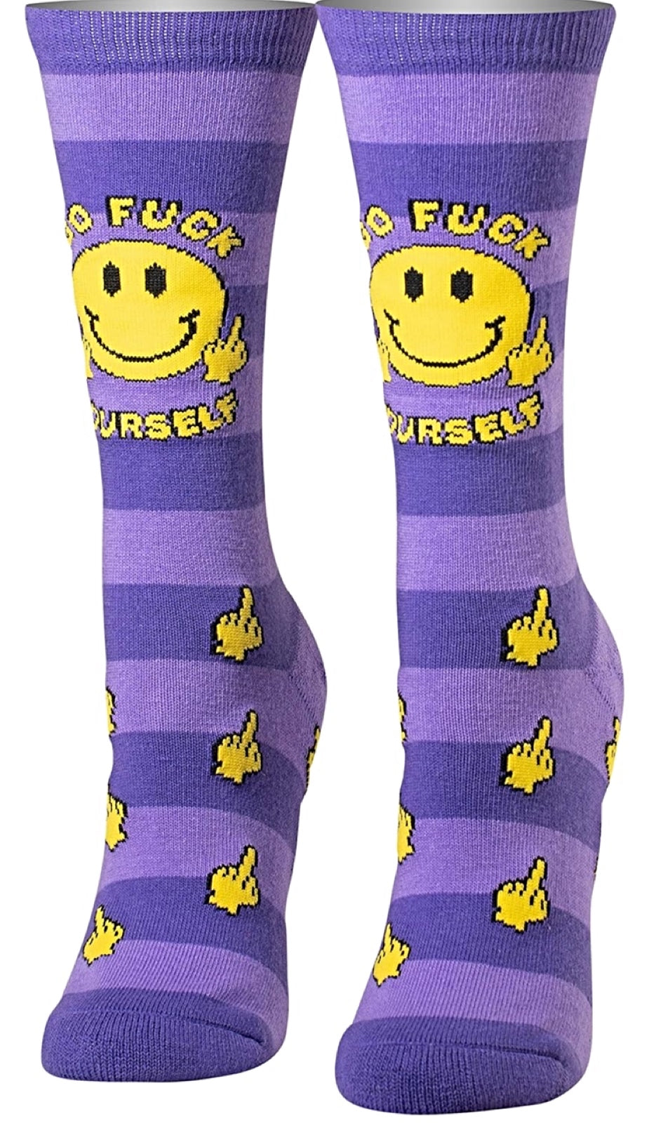 COOL SOCKS BRAND Ladies ‘GO FUCK YOURSELF’ Socks - Novelty Socks for Less