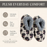 BLACK LABRADOR Dog Ladies Non-Slip Slippers COMFIES BRAND By E&S Pets