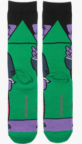 SESAME STREET MEN’S THE COUNT 360 SOCKS BIOWORLD BRAND - Novelty Socks And Slippers