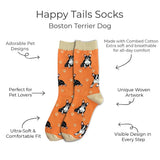 BOSTON TERRIER Dog Adult Unisex Socks By E&S Pets Choose Style