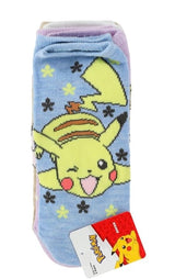 POKÉMON Star Ladies 5 Pair Of No Show Socks Jigglypuff, Eevee, Pikachu - Novelty Socks And Slippers