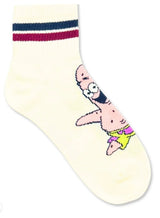 SPONGEBOB SQUAREPANTS Ladies 2 Pair Crew Socks Nickelodeon