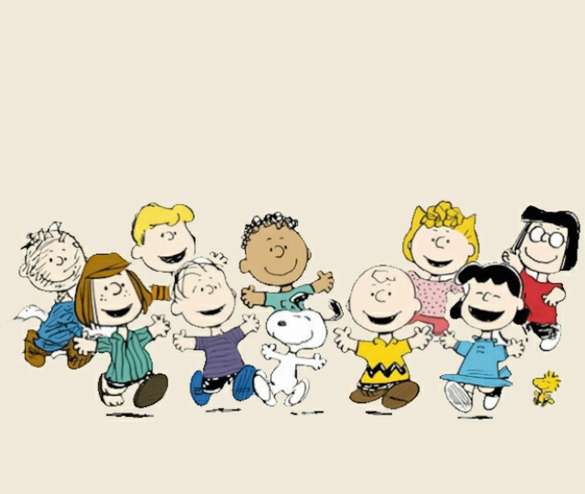 PEANUTS GANG Men’s 2 Pair Of Socks LINUS, SCHROEDER, FRANKLIN, LUCY, CHARLIE BROWN