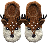 MY DEER Ladies Non Slip Fuzzy Slippers Oooh Yeah Brand - Novelty Socks And Slippers